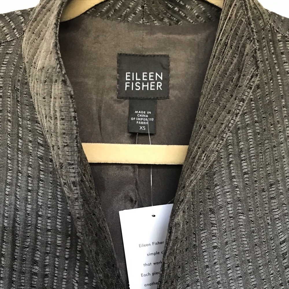 New Eileen Fisher silk duster